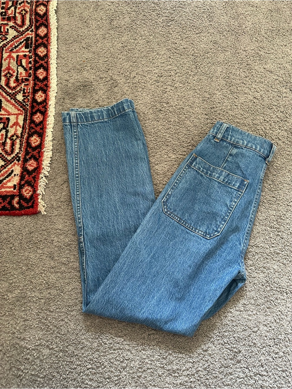 Madewell 90s Straight Utility Jeans - Picture 9 of 9